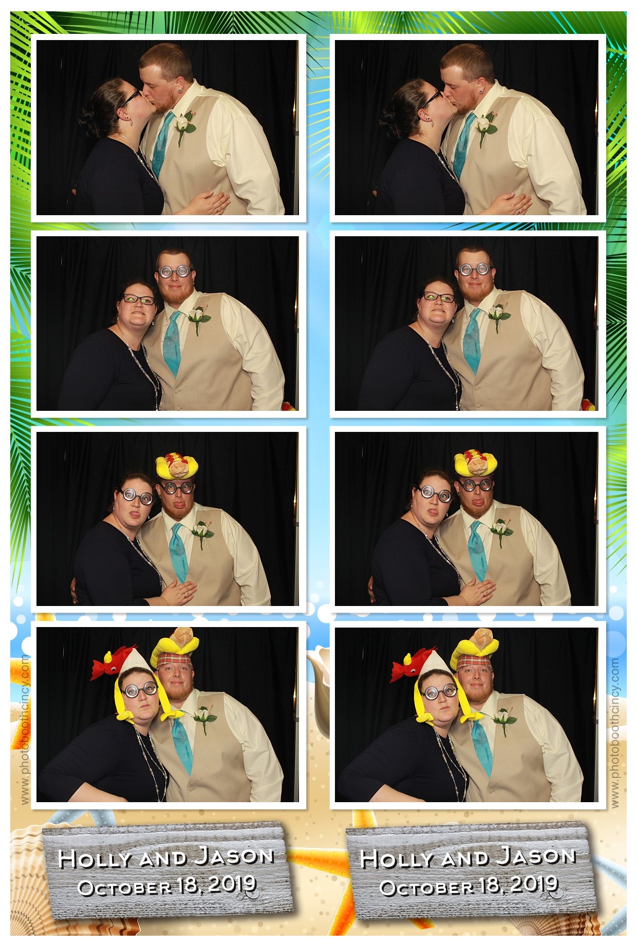 Holly and Jason's reception | View more photos from the event at gallery.photoboothcincy.com/u/PhotoBoothCincy/Holly-and-Jasons-reception